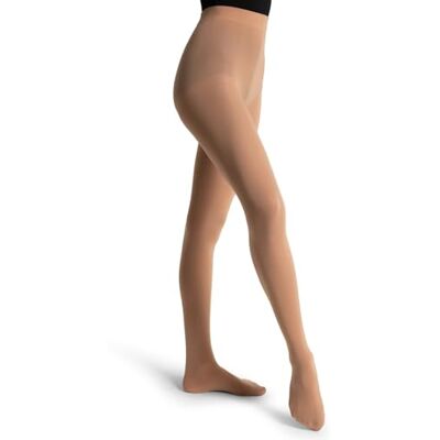 Capezio Damen Studio Basics Tight, Light Suntan, S-M Capezio Damen Studio Basics Tight, Light Suntan, S-M