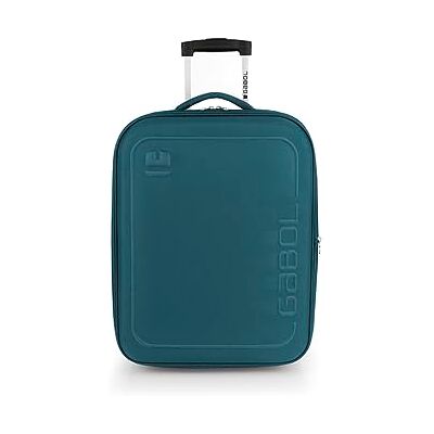 Gabol Erweiterbarer Kabinenkoffer Orbit weich mit 46 l Fassungsvermögen, türkis, 40x55x23/27 cm, Kabinengepäck Gabol Erweiterbarer Kabinenkoffer Orbit weich mit 46 l Fassungsvermögen, türkis, 40x55x23/27 cm, Kabinengepäck