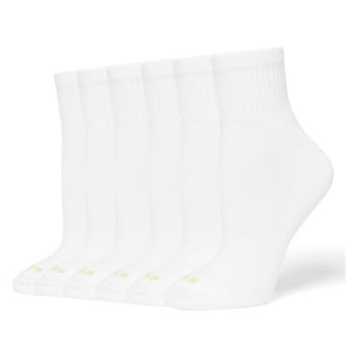 HUE Mini-Crew-Socken für Damen, 6 Paar, Einheitsgröße HUE Mini-Crew-Socken für Damen, 6 Paar, Einheitsgröße
