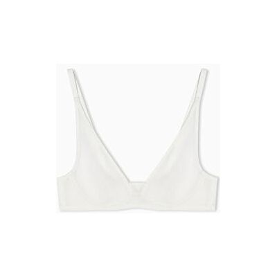 Giorgio Armani Damen Eagle Mesh Bügel-BH Weiß 80B Giorgio Armani Damen Eagle Mesh Bügel-BH Weiß 80B