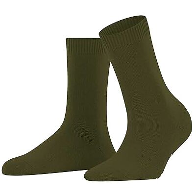 FALKE Damen Socken Cosy Wool W SO Wolle einfarbig 1 Paar, Grün (Artichoke 7436), 35-38 FALKE Damen Socken Cosy Wool W SO Wolle einfarbig 1 Paar, Grün (Artichoke 7436), 35-38