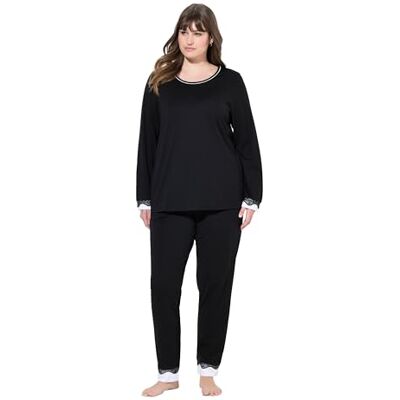 Ulla Popken Damen Pyjama Ulla Popken Damen Pyjama