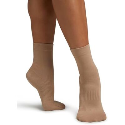 Capezio Damen Lifeknit™ Sox Ii Sock, Beige, XL EU Capezio Damen Lifeknit™ Sox Ii Sock, Beige, XL EU
