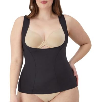 Maidenform Damen Wear Your Own BH Shapewear Torsette FL1866, Modernes Schwarz, X-Groß Maidenform Damen Wear Your Own BH Shapewear Torsette FL1866, Modernes Schwarz, X-Groß