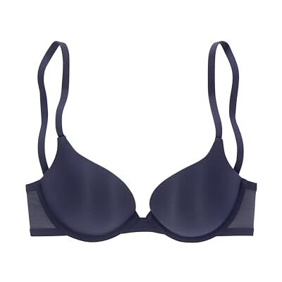 S. Oliver Damen 11639240 Push-Up-BH, Nachtblau, 90A EU S. Oliver Damen 11639240 Push-Up-BH, Nachtblau, 90A EU