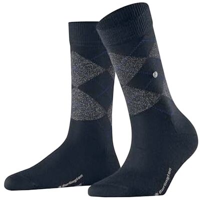 Burlington Damen Socken Marylebone Lurex W So Wolle gemustert 1 Paar, Blau Marine 6125, 36-41 Burlington Damen Socken Marylebone Lurex W So Wolle gemustert 1 Paar, Blau Marine 6125, 36-41