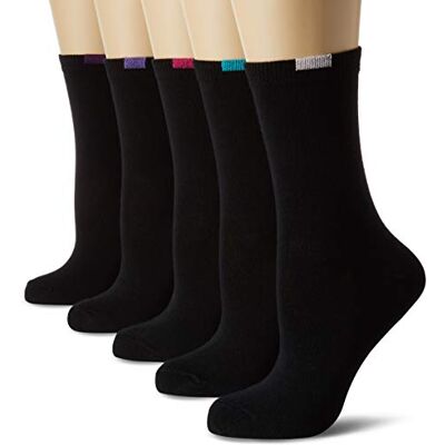 DIM Socken Eco Baumwolle Verstärkte Ferse Spitze Multipack Damen x10 DIM Socken Eco Baumwolle Verstärkte Ferse Spitze Multipack Damen x10
