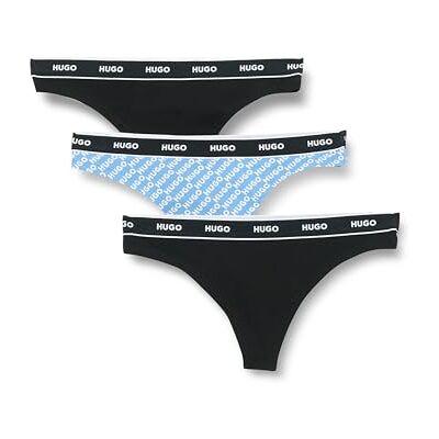 HUGO Damen Triplet Thong Design 10272521 String (1er Pack) HUGO Damen Triplet Thong Design 10272521 String (1er Pack)