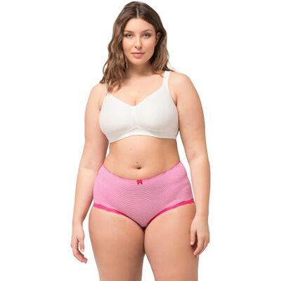 Ulla Popken Damen große Größen Übergrößen Plus Size BH, Spacer-Cups, ohne Bügel, Mikrofaser schneeweiß 105C 819009200-105C Ulla Popken Damen große Größen Übergrößen Plus Size BH, Spacer-Cups, ohne Bügel, Mikrofaser schneeweiß 105C 819009200-105C