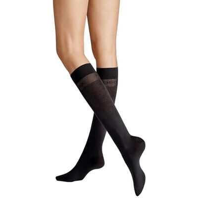 Hudson Damen Kniestrümpfe Relax Light druckfreier Bund Hudson Damen Kniestrümpfe Relax Light druckfreier Bund