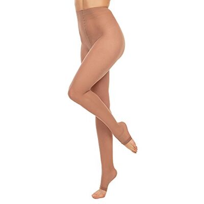 GLAMORY Women Toeless 20 Zehenfreie Feinstrumpfhose Strumpfhose, 20 DEN, Make Up, XL-(48-50) GLAMORY Women Toeless 20 Zehenfreie Feinstrumpfhose Strumpfhose, 20 DEN, Make Up, XL-(48-50)