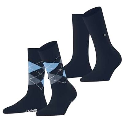 Burlington Damen Socken Everyday Mix Multipack W So Baumwolle gemustert 2 Paar, Lila Plum 6130, 36-41 Burlington Damen Socken Everyday Mix Multipack W So Baumwolle gemustert 2 Paar, Lila Plum 6130, 36-41