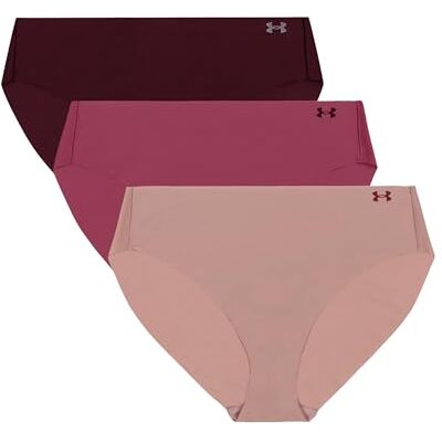 Under Armour Damen 3-Pack Pure Stretch No Show Bikini Underwear, All-Day Comfort & Ultra-Soft Fit Unterwäsche im Bikini-Stil (3er Pack) Under Armour Damen 3-Pack Pure Stretch No Show Bikini Underwear, All-Day Comfort & Ultra-Soft Fit Unterwäsche im Bikini-Stil (3er Pack)