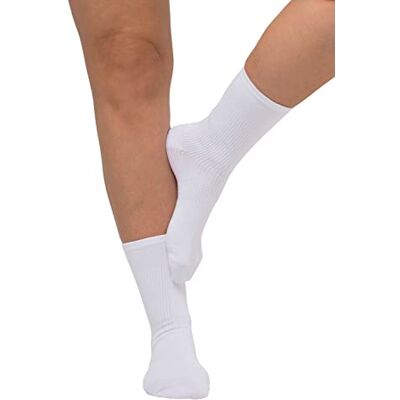 Ulla Popken Damen große Größen Übergrößen Plus Size Kompressions-Strümpfe, starke Stützklasse schneeweiß 39-42 819207200-2+ Ulla Popken Damen große Größen Übergrößen Plus Size Kompressions-Strümpfe, starke Stützklasse schneeweiß 39-42 819207200-2+
