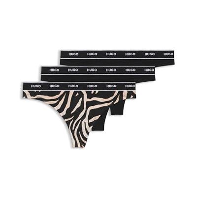 HUGO Damen Triplet Thong Design 10272521 String (1er Pack) HUGO Damen Triplet Thong Design 10272521 String (1er Pack)