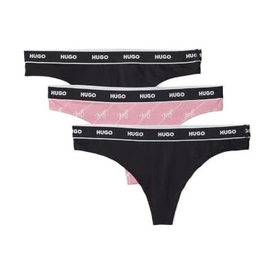 HUGO Damen Triplet Thong Design 10272521 String (1er Pack) HUGO Damen Triplet Thong Design 10272521 String (1er Pack)