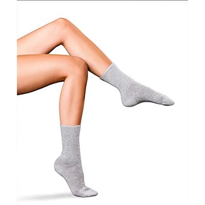 FALKE Damen Socken No. 1 W So Kaschmir einfarbig 1 Paar, Grau Marengo 3391, 41-42 FALKE Damen Socken No. 1 W So Kaschmir einfarbig 1 Paar, Grau Marengo 3391, 41-42