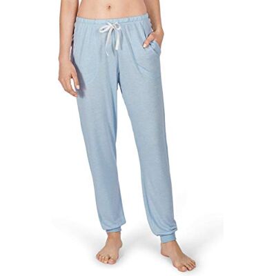 HUBER Damen Hose lang Pyjamaunterteil, Fresh Blue, 40 EU HUBER Damen Hose lang Pyjamaunterteil, Fresh Blue, 40 EU