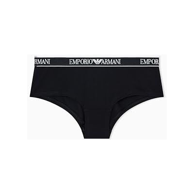 Giorgio Armani Damen Logoband Culotte Hipster Panties, Schwarz, XS, Schwarz, XS Giorgio Armani Damen Logoband Culotte Hipster Panties, Schwarz, XS, Schwarz, XS