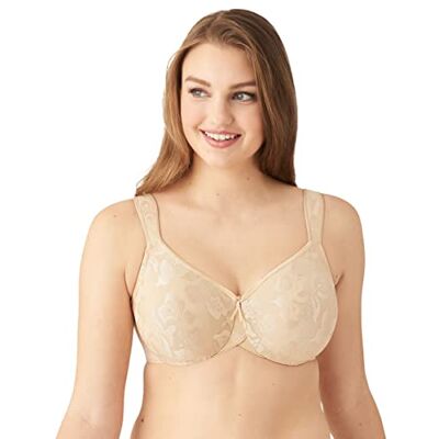 Wacoal Ann Cherry Women's Awareness Underwire Bra, Naturally Nude, 38G Wacoal Ann Cherry Women's Awareness Underwire Bra, Naturally Nude, 38G