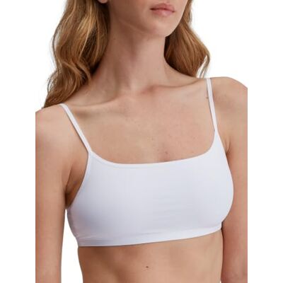 CALIDA Sleek Skin Bustier Damen Weiss 32-34 CALIDA Sleek Skin Bustier Damen Weiss 32-34