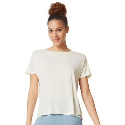 Skiny Damen Every Night In Mix & Match Pyjamaoberteil, Ivory, 38 Skiny Damen Every Night In Mix & Match Pyjamaoberteil, Ivory, 38