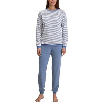 CALIDA Soft Dreams Bündchen-Pyjama Damen Scandinavian 44-46 CALIDA Soft Dreams Bündchen-Pyjama Damen Scandinavian 44-46