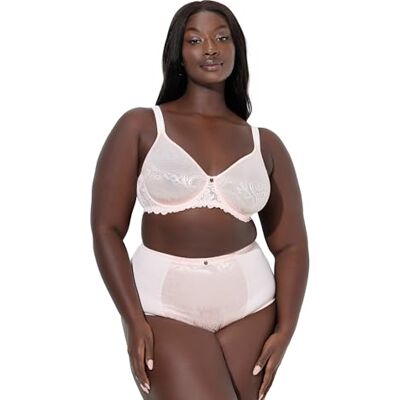 Ulla Popken Damen große Größen Übergrößen Plus Size T-Shirt-BH, Bügel, doppelt vorgeformt rosa 90B 812655508-90B Ulla Popken Damen große Größen Übergrößen Plus Size T-Shirt-BH, Bügel, doppelt vorgeformt rosa 90B 812655508-90B