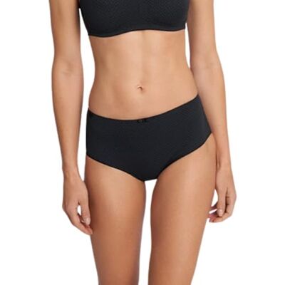 Susa Body mit Bügel Montreal I Softer Damenbody aus Nyon I Elastischer Bodysuit mit hohem I Gefütterter Schritt I Mit Häkchenverschluss I schwarz I 85C Susa Body mit Bügel Montreal I Softer Damenbody aus Nyon I Elastischer Bodysuit mit hohem I Gefütterter Schritt I Mit Häkchenverschluss I schwarz I 85C