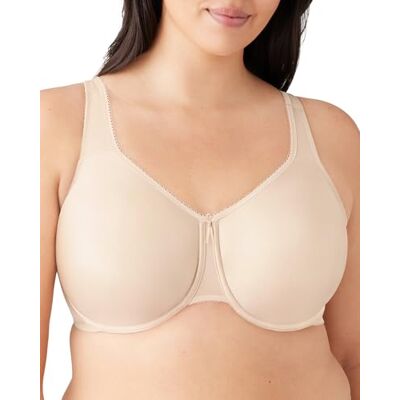 Wacoal , Damen Bügel BH, Einfarbig, Beige (Nude), Gr. 90D Wacoal , Damen Bügel BH, Einfarbig, Beige (Nude), Gr. 90D