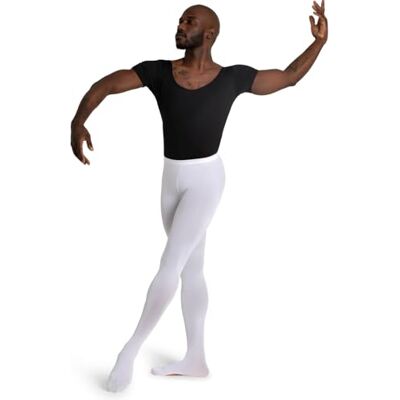Capezio Women's Ultraweiche Übergangs-Strumpfhose Fest, Weiss/opulenter Garten, S Capezio Women's Ultraweiche Übergangs-Strumpfhose Fest, Weiss/opulenter Garten, S