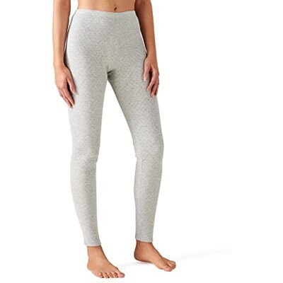 Damart Damen Lange Unterhose, dekoratives Thermolactyl-Material Unterwäsche, grau, X-Small Damart Damen Lange Unterhose, dekoratives Thermolactyl-Material Unterwäsche, grau, X-Small