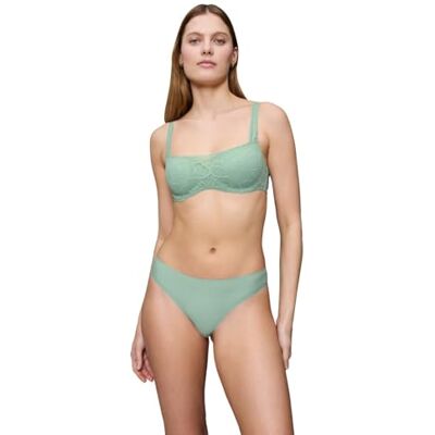 Triumph Body Make-Up Illusion Lace, Balconette-BH Damen, Blau (Misty Turquoise), 85C Triumph Body Make-Up Illusion Lace, Balconette-BH Damen, Blau (Misty Turquoise), 85C