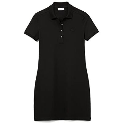 Lacoste Damen Ef5473 Robe, Schwarz, 32 Lacoste Damen Ef5473 Robe, Schwarz, 32