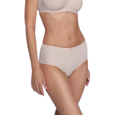 Susa Body mit Bügel Montreal I Softer Damenbody aus Nyon I Elastischer Bodysuit mit hohem I Gefütterter Schritt I Mit Häkchenverschluss I beige I 90C Susa Body mit Bügel Montreal I Softer Damenbody aus Nyon I Elastischer Bodysuit mit hohem I Gefütterter Schritt I Mit Häkchenverschluss I beige I 90C