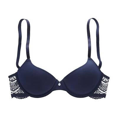 S. Oliver Push-Up-BH aus weichem Material in dunkelblau S. Oliver Push-Up-BH aus weichem Material in dunkelblau