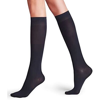 FALKE Vitalize Kniestrümpfe marine (6179), 39-42 FALKE Vitalize Kniestrümpfe marine (6179), 39-42