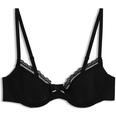 HUGO Damen Twin Bralette Stripe 10272521 Bralette (1er Pack) HUGO Damen Twin Bralette Stripe 10272521 Bralette (1er Pack)