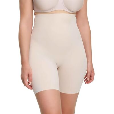 Susa Shapewear in Sand I Gr. 36 I Miederhose 5572 I Bauchweg-Hose Damen I Shaping-Shorts mit Clean-Cut Beinabschluss & hohem Bein I Shape-Wear mit Silikonbeschichtung am Bund I nahtlos & Blickdicht Susa Shapewear in Sand I Gr. 36 I Miederhose 5572 I Bauchweg-Hose Damen I Shaping-Shorts mit Clean-Cut Beinabschluss & hohem Bein I Shape-Wear mit Silikonbeschichtung am Bund I nahtlos & Blickdicht