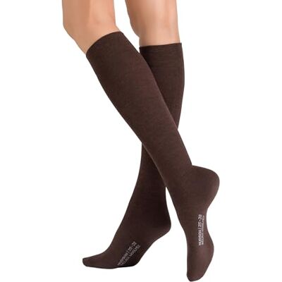 Hudson Damen Kniestrümpfe Relax Woolmix Clima druckfrei Hudson Damen Kniestrümpfe Relax Woolmix Clima druckfrei