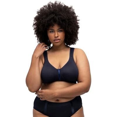 Ulla Popken , Damen, große Größen, Wellness-BH, Mikrofaser, ohne Bügel, Cup C E Ulla Popken , Damen, große Größen, Wellness-BH, Mikrofaser, ohne Bügel, Cup C E