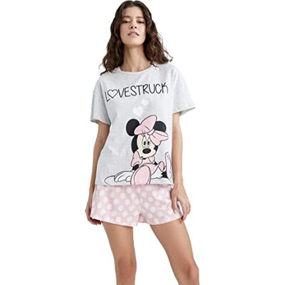 DeFacto Pyjama Set für Damen Damen Schlafanzug DeFacto Pyjama Set für Damen Damen Schlafanzug