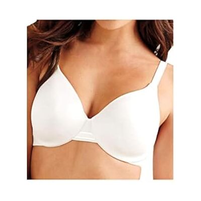 Bali Ein glatter U-Bügel-BH, glättender Shapewear-BH, verdeckter BH mit voller Abdeckung und Glättung von vorne nach hinten, Weiss/opulenter Garten, 80DD Bali Ein glatter U-Bügel-BH, glättender Shapewear-BH, verdeckter BH mit voller Abdeckung und Glättung von vorne nach hinten, Weiss/opulenter Garten, 80DD