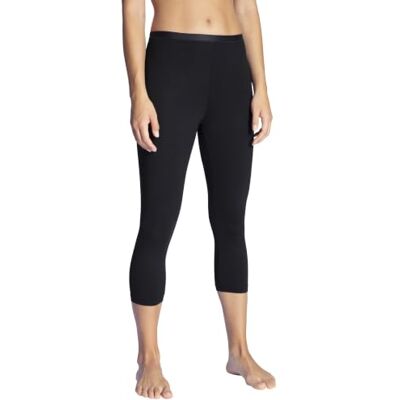 CALIDA Natural Comfort 3/4-Leggings Damen schwarz 44-46 CALIDA Natural Comfort 3/4-Leggings Damen schwarz 44-46
