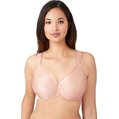 Wacoal Damen Bodysuede Ultra Full Figure Seamless Bügel-BH Bodysuede Bügel-BH mit Spitze Wacoal Damen Bodysuede Ultra Full Figure Seamless Bügel-BH Bodysuede Bügel-BH mit Spitze