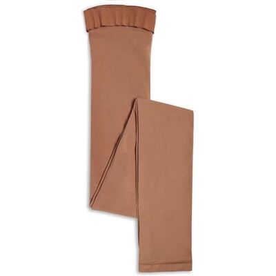 Danskin Damen Mikrofaser Fußlose Tight, Klassisches Hellbraun, A-B Danskin Damen Mikrofaser Fußlose Tight, Klassisches Hellbraun, A-B