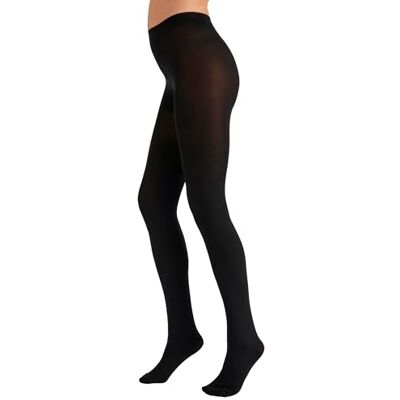 Damart Damen 2 Paar Strumpfhosen Thermolactyl 100 D, 100 DEN, Schwarz + Schwarz, XXS Damart Damen 2 Paar Strumpfhosen Thermolactyl 100 D, 100 DEN, Schwarz + Schwarz, XXS