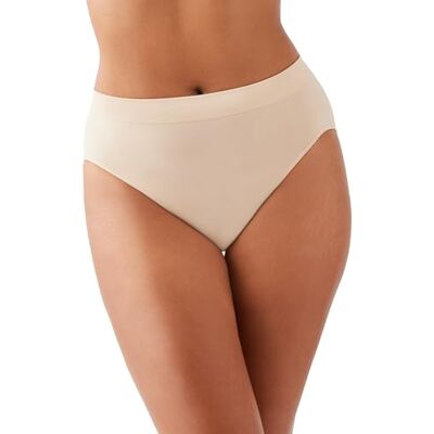 Wacoal Damen B-Smooth 834175, Nahtlos, Volle Abdeckung, Hoch Geschnitten Slip, Natürlicher Akt, 3X Wacoal Damen B-Smooth 834175, Nahtlos, Volle Abdeckung, Hoch Geschnitten Slip, Natürlicher Akt, 3X