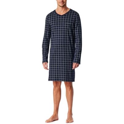 Schiesser Herren Nachthemd Langarm wärmere Baumwolle Fein Interlock Schiesser Herren Nachthemd Langarm wärmere Baumwolle Fein Interlock