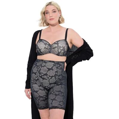 Ulla Popken Damen große Größen Übergrößen Plus Size TruYou Shaping-Panty, Spitze, High Waist Ulla Popken Damen große Größen Übergrößen Plus Size TruYou Shaping-Panty, Spitze, High Waist